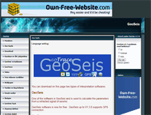 Tablet Screenshot of geoseis.tr.gg